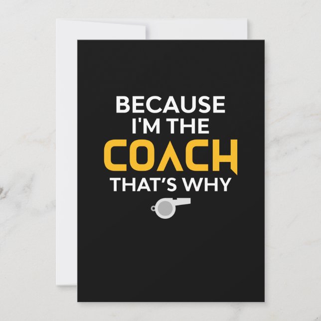 För att jag är coach... spara datumet (Framsida)