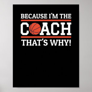 För att jag är den klocka som är så konstig Basket Poster