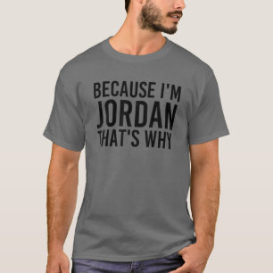 FÖR ATT JAG ÄR JORDAN DÄR ÄR DET BRA Personlig N T Shirt