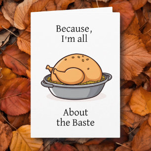 För att jag bara pratar om Thanksgivingen Baste fu Kort