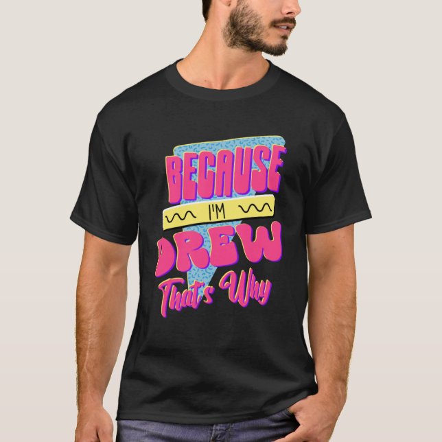 För att jag drömmer det är därför t shirt (Framsida)