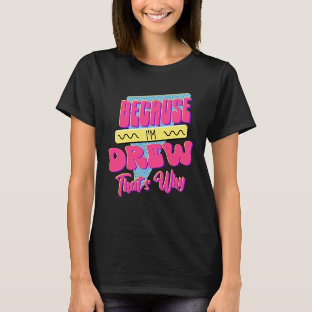 För att jag drömmer det är därför t shirt (Framsida)