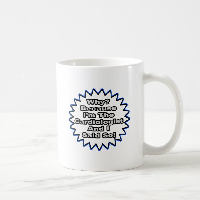 För att jag sa det. kaffemugg (Höger)