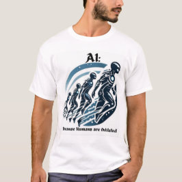 För att människor är föråldrade T-shirt