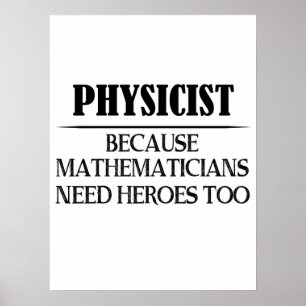 För att matematiker behöver hjältar också poster