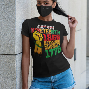För att mina gäster inte var fria 1776 den 4 juli t shirt
