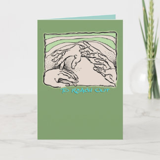 För att nå ut-kort kort