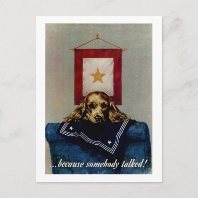 För att någon pratade vykort (Framsida)