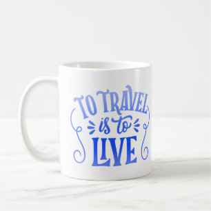 för att resa ska kaffemugg