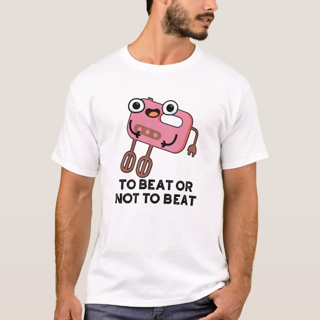 för att slå eller inte bete sig i Cute Shakespeare T Shirt (Framsida)