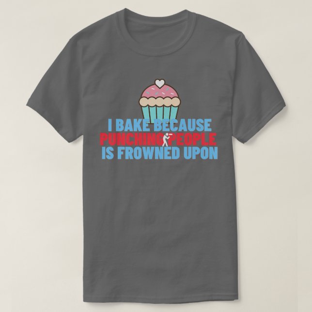 För att Slå folk är uttråkade på Ba T Shirt (Design framsida)