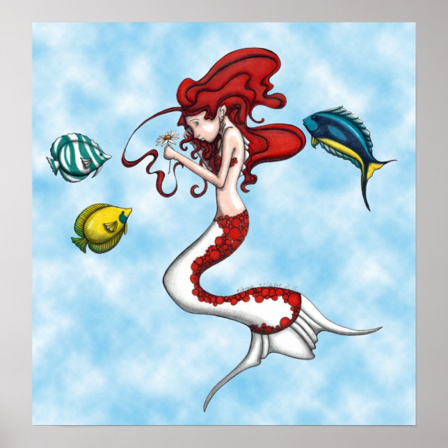 för att slå på moln poster (Framsidan)