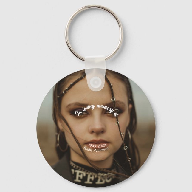 För att spara minne för att lägga till namn-minnes nyckelring (Framsida)