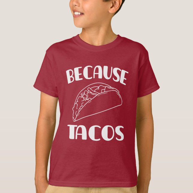 För att Tacos T Shirt (Framsida)