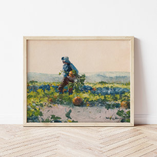 För att vara en bondpojke Winslow Homer Poster