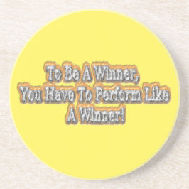 "För att vara en vinnare".. Köp nu Underlägg