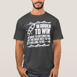 För att vinka rålning t shirt