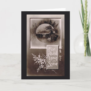 För Auld Lang Syne Helgkort