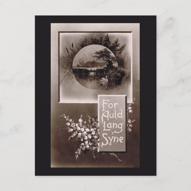 För Auld Lang Syne Vykort (Framsida)