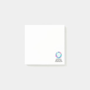 För Aum OM för *~*liljalotusblomma vatten för Post-it Block