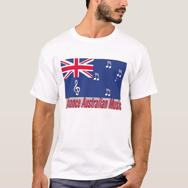 För- australiensisk musik tee (Framsida)