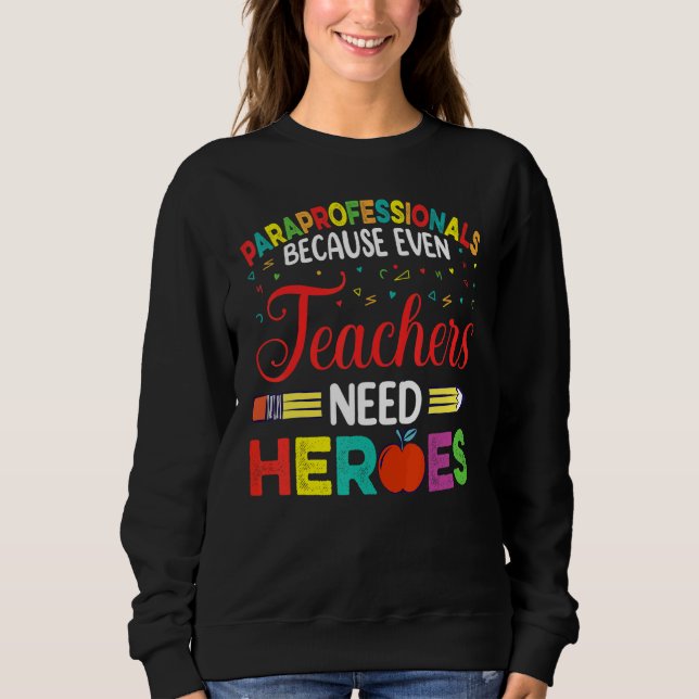 För även lärare behöver Heroe T Shirt (Framsida)