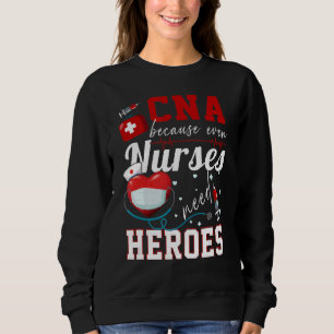 För även sjuksköterskor behöver Heroes Humor Nurse T Shirt