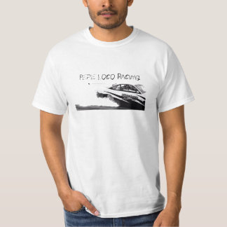 För B&W Pepe tävlings- T skjortor för Loco Tee Shirt