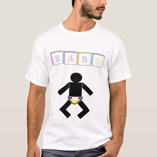 För babyändring för AB/vuxen Time skjorta Tee Shirt (Framsida)