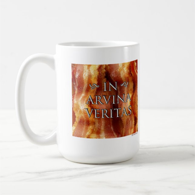 För baconälskare överallt! kaffemugg (Vänster)