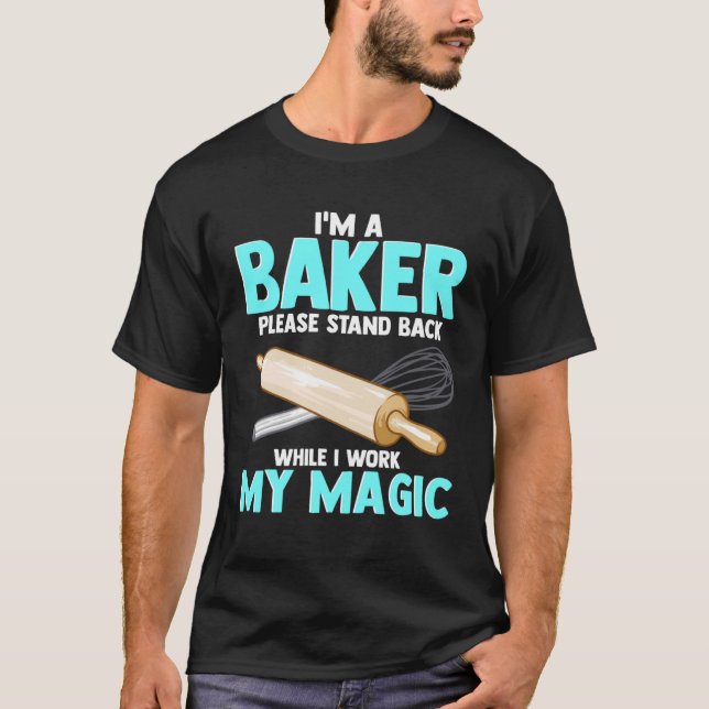 för bakerapparat för vänner som Kärlek Baking T Shirt (Framsida)