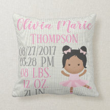 För Ballerinabalett för afrikansk amerikan rosa