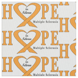 För bandnamn för åtskillig Sclerosis anpassade Tyg