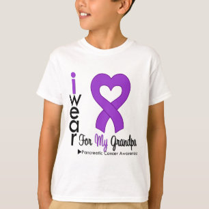 För bandservice för bukspottkörtel- cancer tee shirt