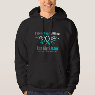 För bandservice för Cervical cancer stam- syster Sweatshirt