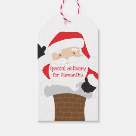 för barn barn till speciellare Jultomten Presentetikett