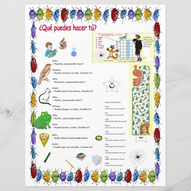 För barn Bilingual Activities (Framsida)