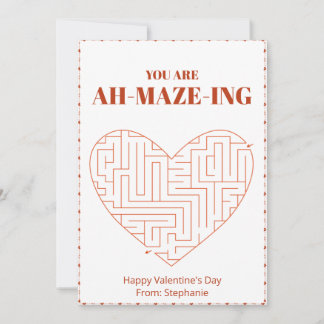 För barn för aktivitetskort valentines day julkort