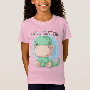För barn för Cute Alligator (tillval) T Shirt