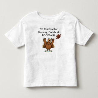 För barn för fotbollthanksgivingskjorta! tee