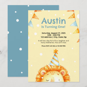För barn för inbjudan till djuret till årsjubileum
