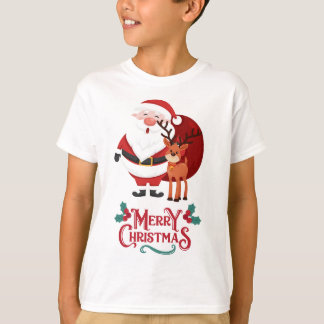 För barn för julskjorta t shirt