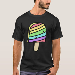 För barn för Lustigt och rutt regnbåge T Shirt