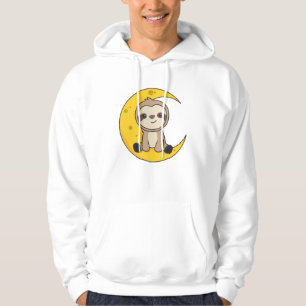 För barn för måne djurförsök för friska djur hoodie