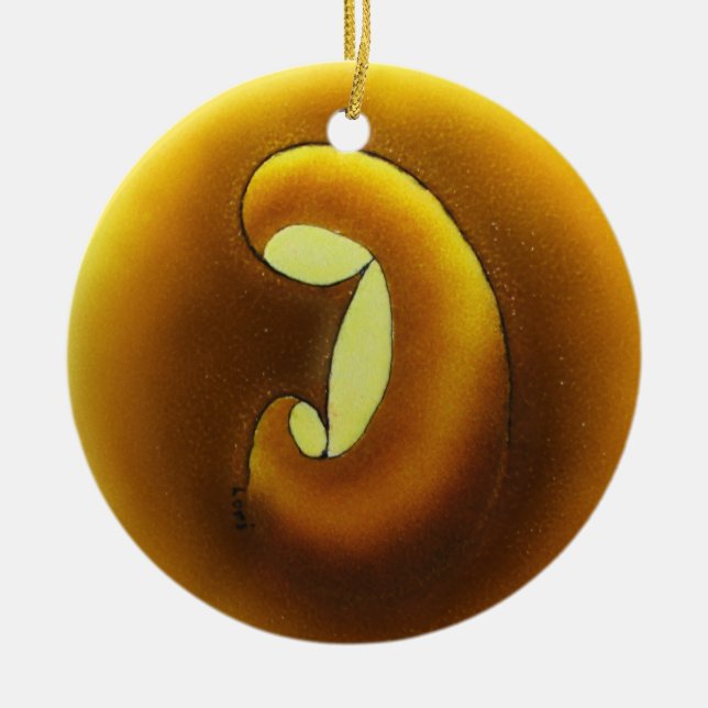 För barn~ för mor n prydnad julgransprydnad keramik (Framsidan)