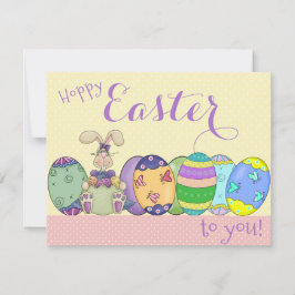För barn för påskhare- och Färgad-äggkort Julkort