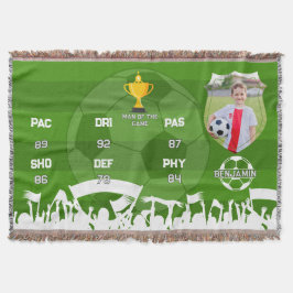 För barn för personligens fotboll, Anpassningsbarn Filt