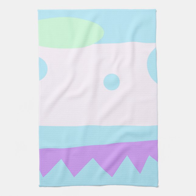 För barn för små Abstrakter, monster Kitchen Towel Kökshandduk (Vertikal)