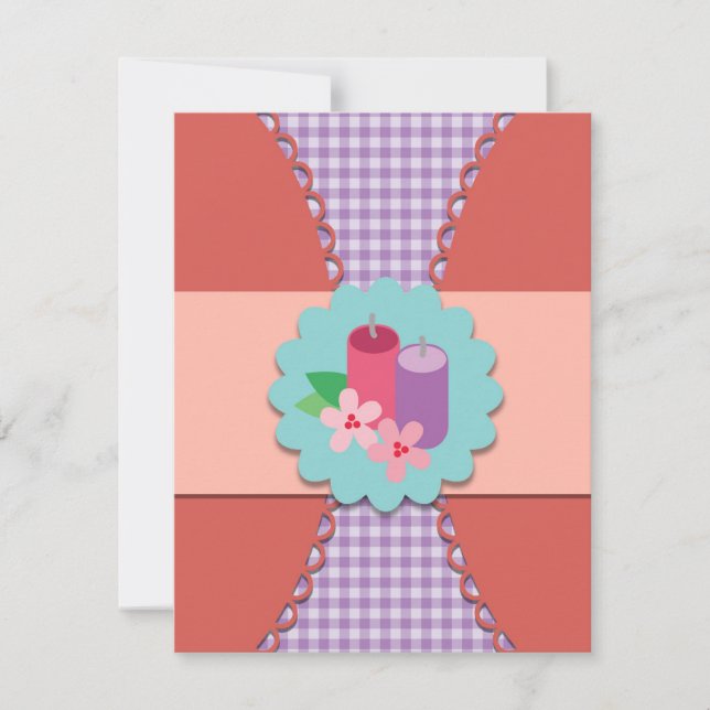 För barn för Spapartyinbjudan Inbjudningar (Framsida)