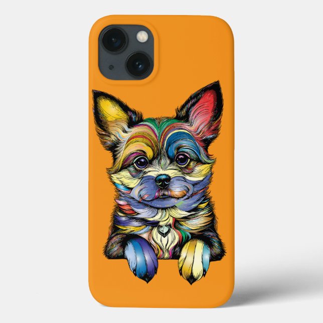För barn för telefonärenden, hund (Baksida)